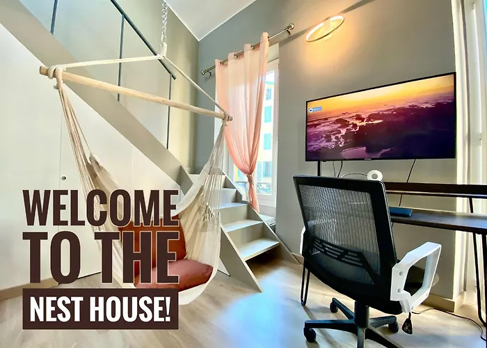 Lovely & Sunny Loft Heart Of Nice With A/C!